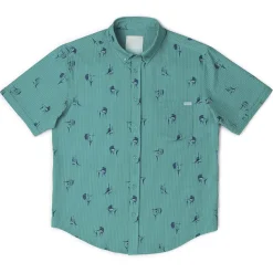 Short Sleeve Shirts|Matching Sets|RSVLTS Sailfish – Stretch Seersucker Short Sleeve Shirt
