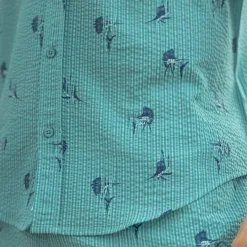 Short Sleeve Shirts|Matching Sets|RSVLTS Sailfish – Stretch Seersucker Short Sleeve Shirt