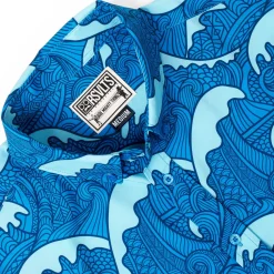 Short Sleeve Shirts|Short Sleeves|RSVLTS Samoa Waves – KUNUFLEX Short Sleeve Shirt
