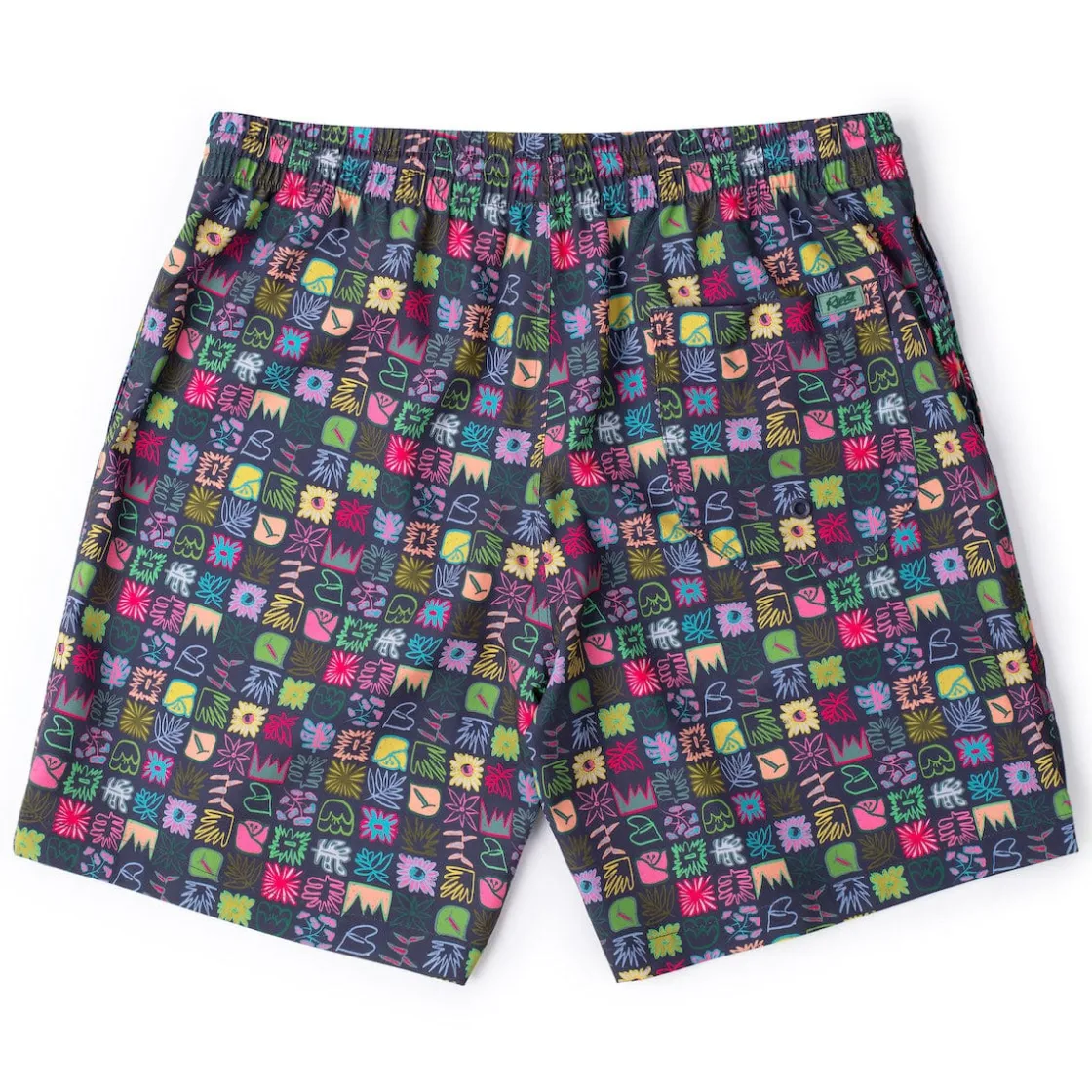Shorts|Shorts|RSVLTS Scribble Squares – Hybrid Shorts