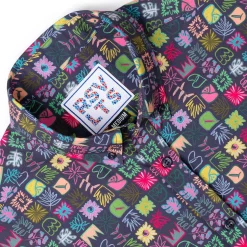Short Sleeve Shirts|Short Sleeves|RSVLTS Scribble Squares – KUNUFLEX Short Sleeve Shirt