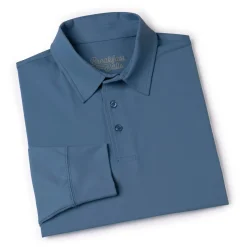 Polos|Basics|Breakfast Balls Seafarer – Commuter Long Sleeve Polo