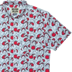 Short Sleeve Shirts|Short Sleeves|RSVLTS Sharky Shark – KUNUFLEX Short Sleeve Shirt