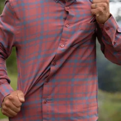 Flannels|Long Sleeves|RSVLTS SinPlaid – BorlandFlex™ Long Sleeve Flannel