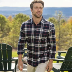 Flannels|Long Sleeves|RSVLTS Sir Plaidrick Stewart – BorlandFlex™ Long Sleeve Flannel
