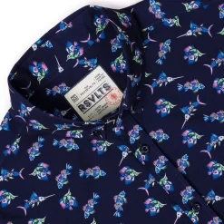 Short Sleeve Shirts|Short Sleeves|RSVLTS Skeletal Seas – KUNUFLEX Short Sleeve Shirt
