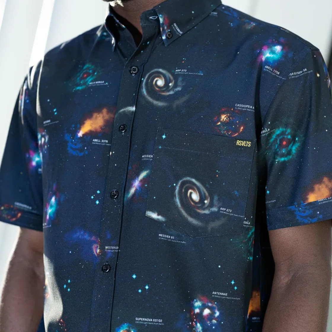 Smithsonian|Americana|Smithsonian Air and Space "The Cosmos" – KUNUFLEX Short Sleeve Shirt