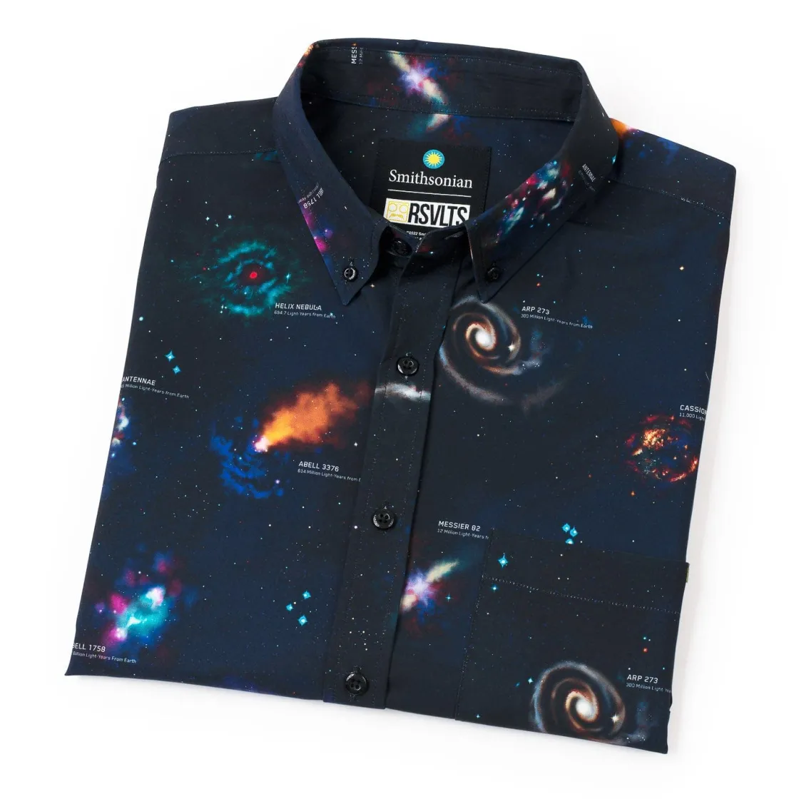 Smithsonian|Americana|Smithsonian Air and Space "The Cosmos" – KUNUFLEX Short Sleeve Shirt