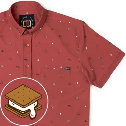Short Sleeve Shirts|Short Sleeves|RSVLTS S'more What? – KUNUFLEX Short Sleeve Shirt (Legends Edition)