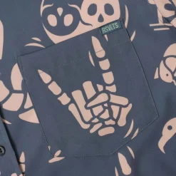 Short Sleeve Shirts|Matching Sets|RSVLTS Snakes, Skulls, and Sunsets – KUNUFLEX Short Sleeve Shirt