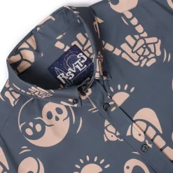 Short Sleeve Shirts|Matching Sets|RSVLTS Snakes, Skulls, and Sunsets – KUNUFLEX Short Sleeve Shirt