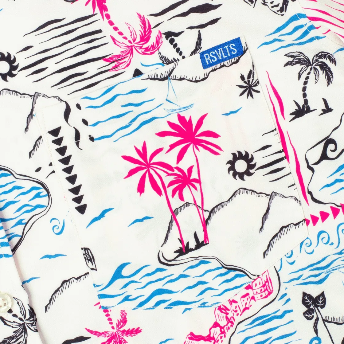 Short Sleeve Shirts|Short Sleeves|RSVLTS Soleil Beach (Day) – KUNUFLEX Short Sleeve Shirt