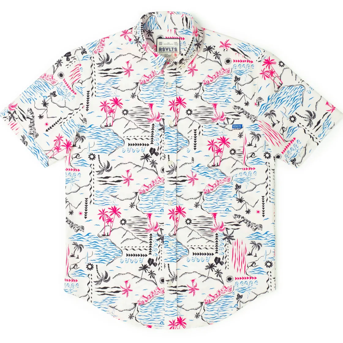 Short Sleeve Shirts|Short Sleeves|RSVLTS Soleil Beach (Day) – KUNUFLEX Short Sleeve Shirt