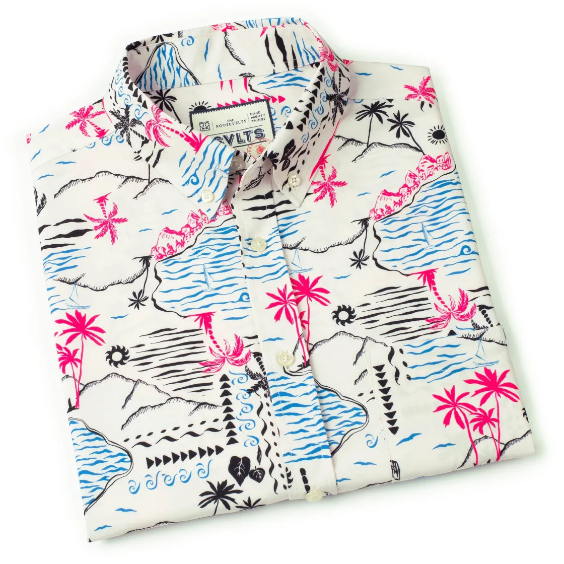 Short Sleeve Shirts|Short Sleeves|RSVLTS Soleil Beach (Day) – KUNUFLEX Short Sleeve Shirt