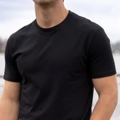 T-shirts|Athletic Wear|RSVLTS Solid Black – Crewneck Tee