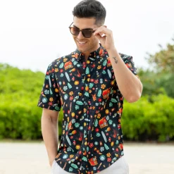 Short Sleeve Shirts|Matching Sets|RSVLTS South Pacific – KUNUFLEX Short Sleeve Shirt