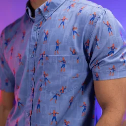 Spider-man|Paging Mr. Morrow|Marvel Spider-Man "The Meme" – KUNUFLEX Short Sleeve Shirt