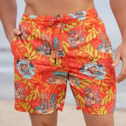 Spongebob|Nickelodeon|Nickelodeon SpongeBob "Luau" – Hybrid Shorts