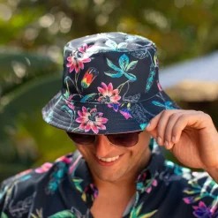 Accessories|Accessories|RSVLTS Spring Sketches – Reversible Bucket Hat