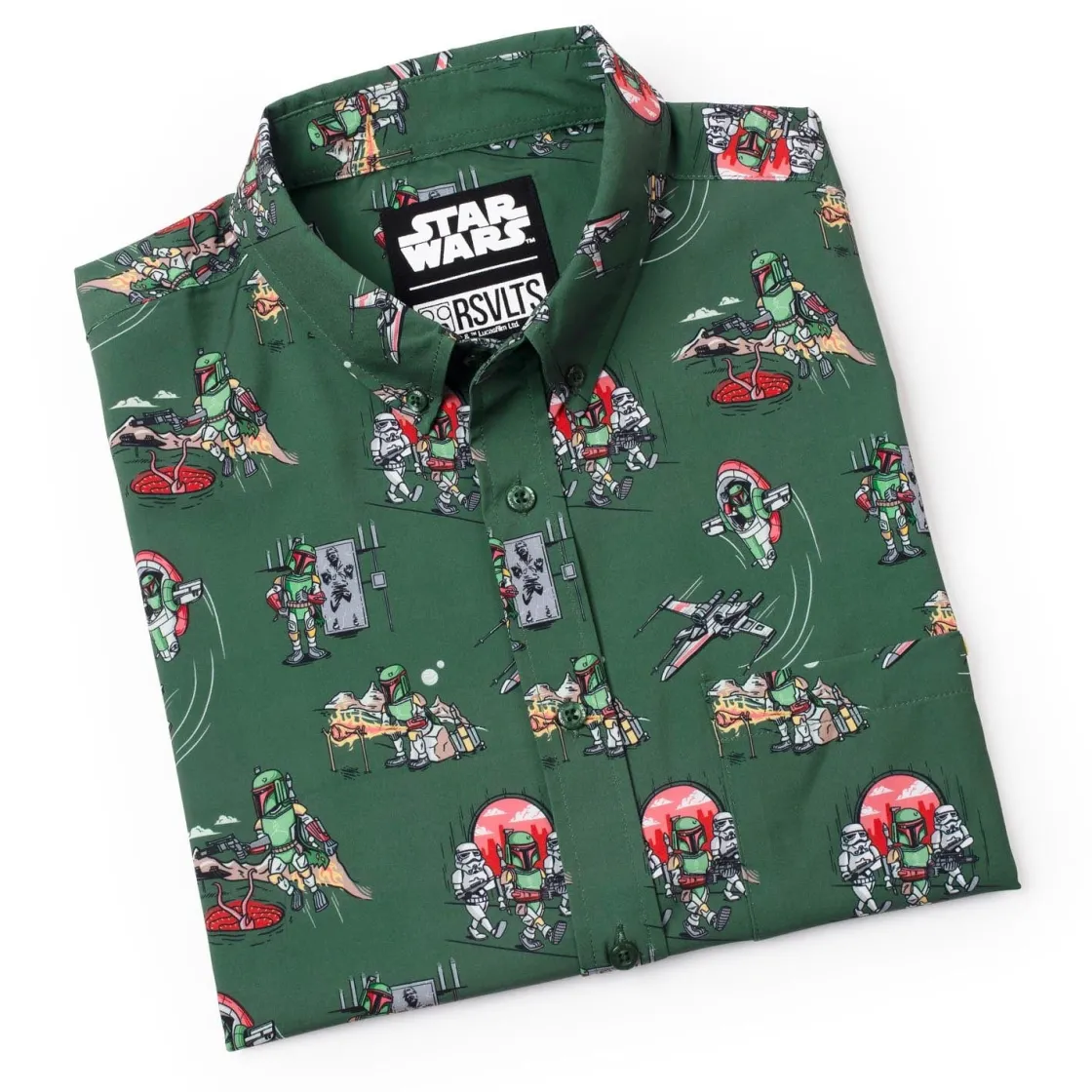 Star Wars|Star Wars|Star Wars ™ "A Bounty a Day" – KUNUFLEX Short Sleeve Shirt