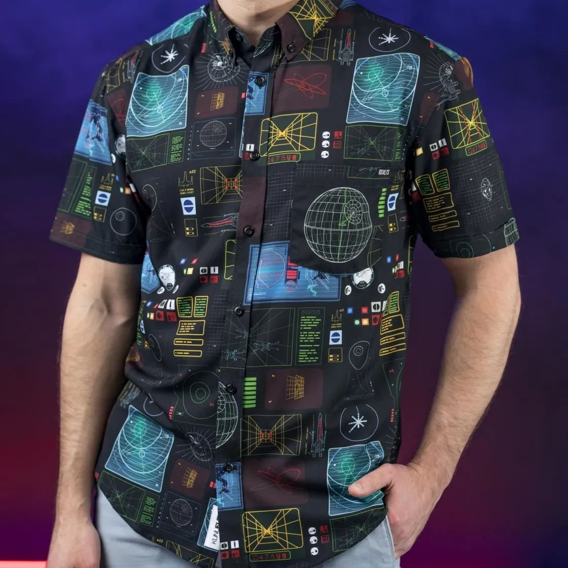 Star Wars|Star Wars|Star Wars ™ "Battle of Yavin™" – KUNUFLEX Short Sleeve Shirt