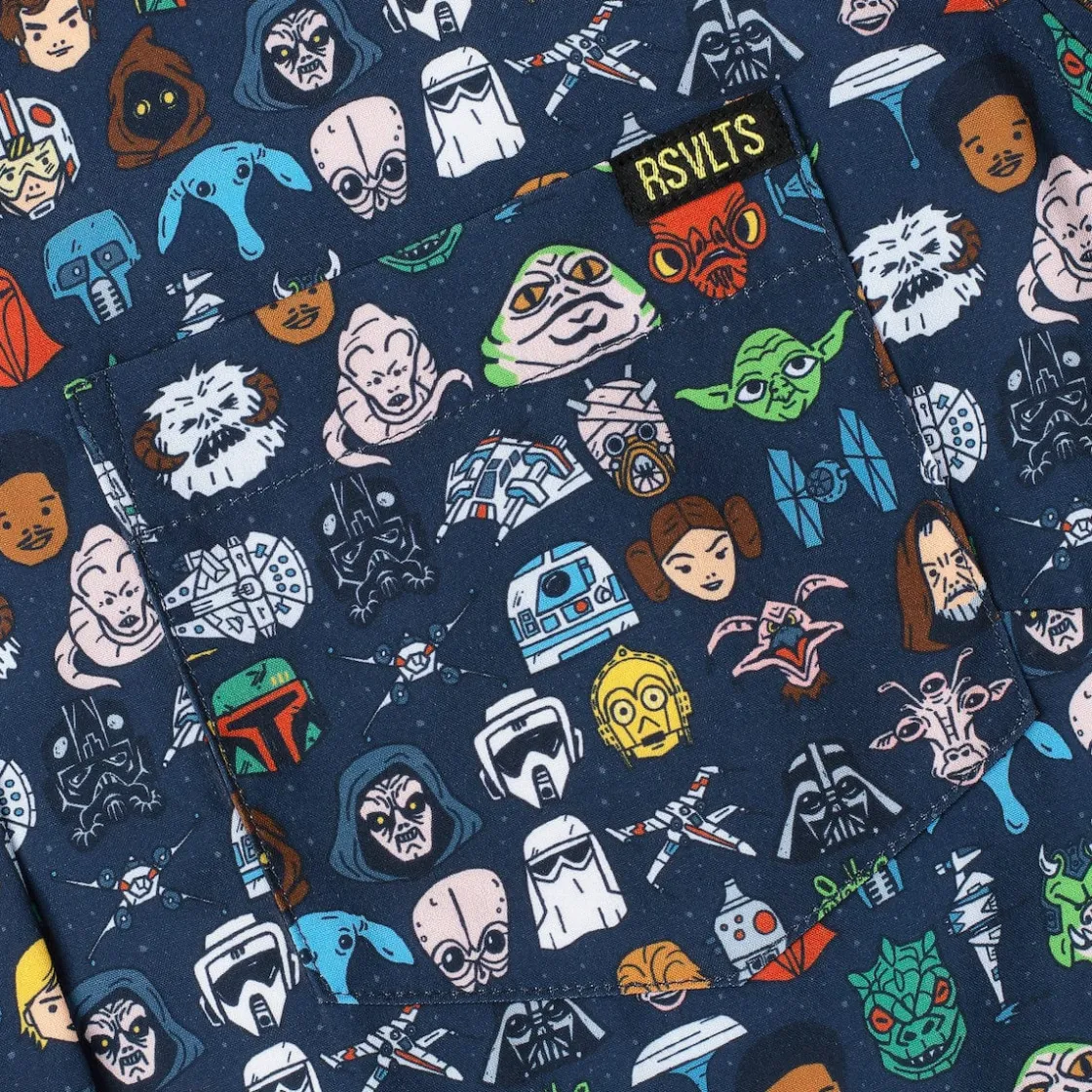 Star Wars|Star Wars|Star Wars ™ "Cartoon Cosmos" – Women's KUNUFLEX Short Sleeve Shirt