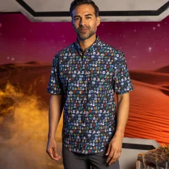 Star Wars|Star Wars|Star Wars ™ "Cartoon Cosmos" – KUNUFLEX Short Sleeve Shirt