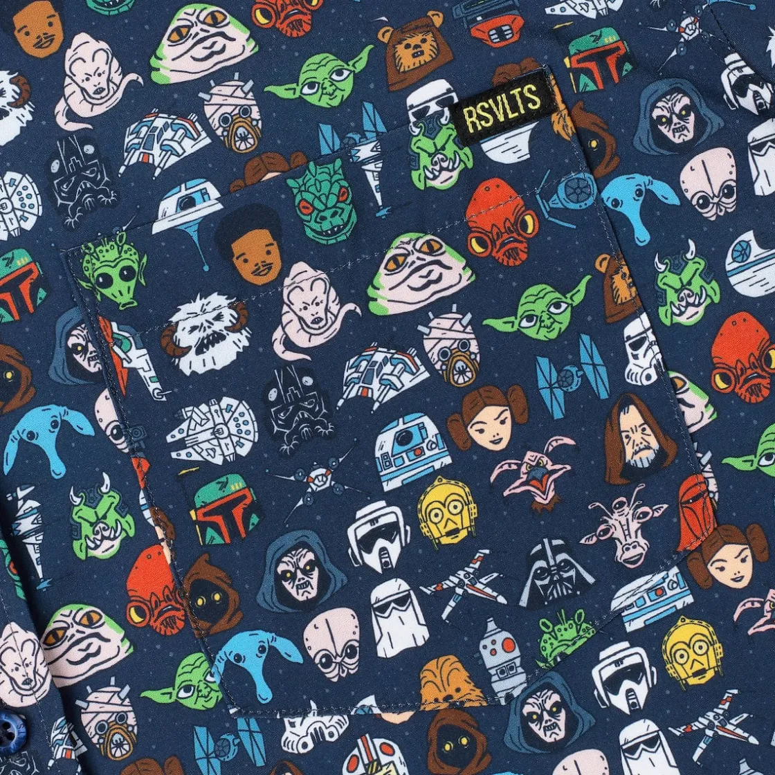Star Wars|Star Wars|Star Wars ™ "Cartoon Cosmos" – KUNUFLEX Short Sleeve Shirt