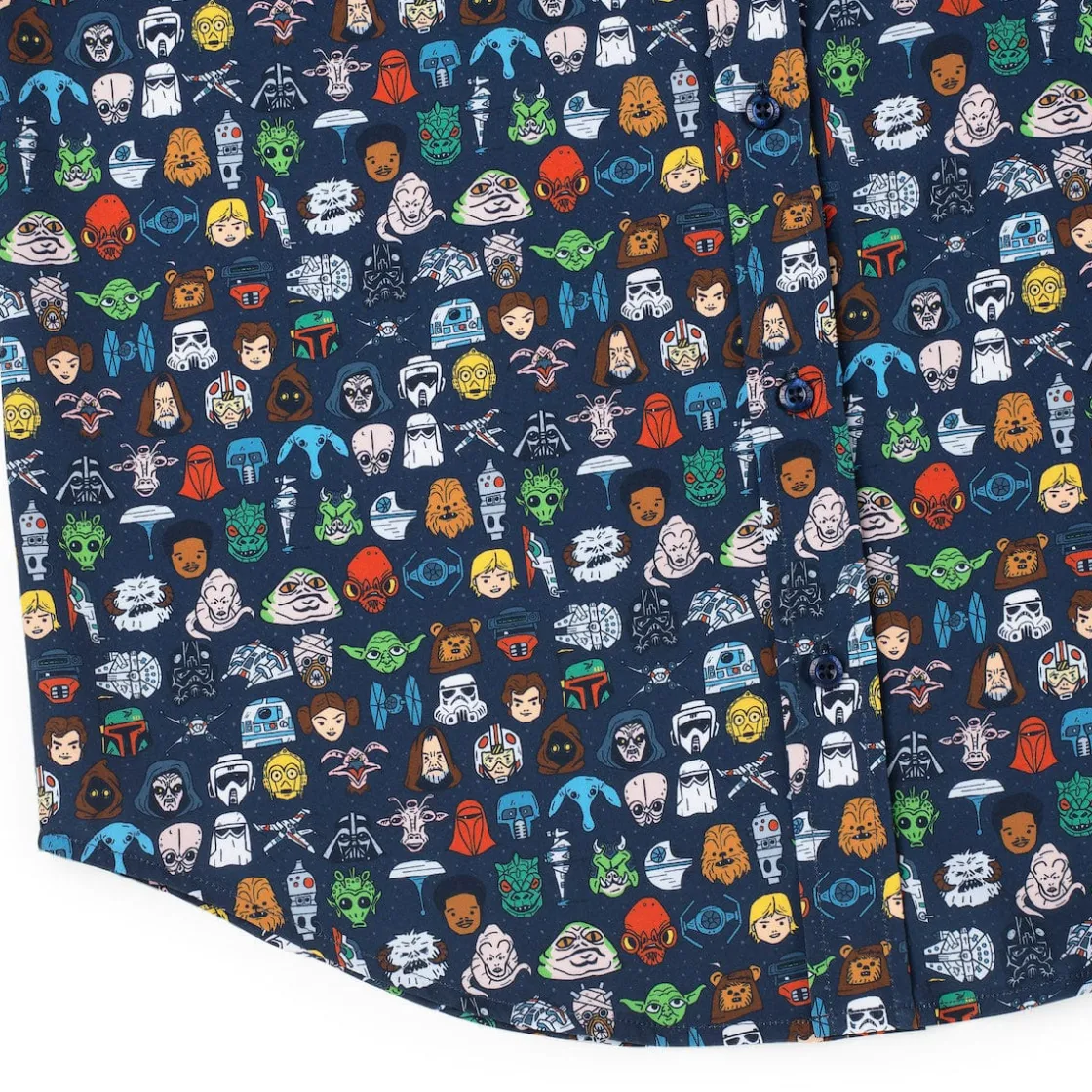 Star Wars|Star Wars|Star Wars ™ "Cartoon Cosmos" – KUNUFLEX Short Sleeve Shirt