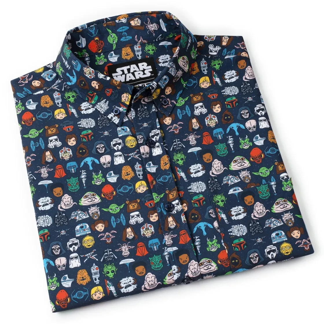 Star Wars|Star Wars|Star Wars ™ "Cartoon Cosmos" – KUNUFLEX Short Sleeve Shirt