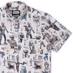 Star Wars|Star Wars|Star Wars ™ "Droid Drawings" – KUNUFLEX Short Sleeve Shirt