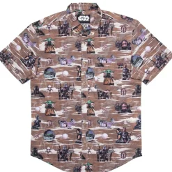 Paging Mr. Morrow|The Mandalorian|Star Wars ™ Mandalorian™ "Mando Montage" – KUNUFLEX Short Sleeve Shirt