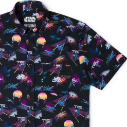 Star Wars|Star Wars|Star Wars ™ "Synthwave Dogfight" – KUNUFLEX Short Sleeve Shirt