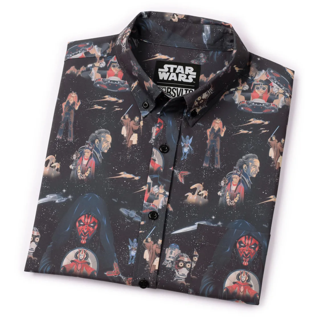 Star Wars|Star Wars|Star Wars ™ "The Phantom Menace" – KUNUFLEX Short Sleeve Shirt