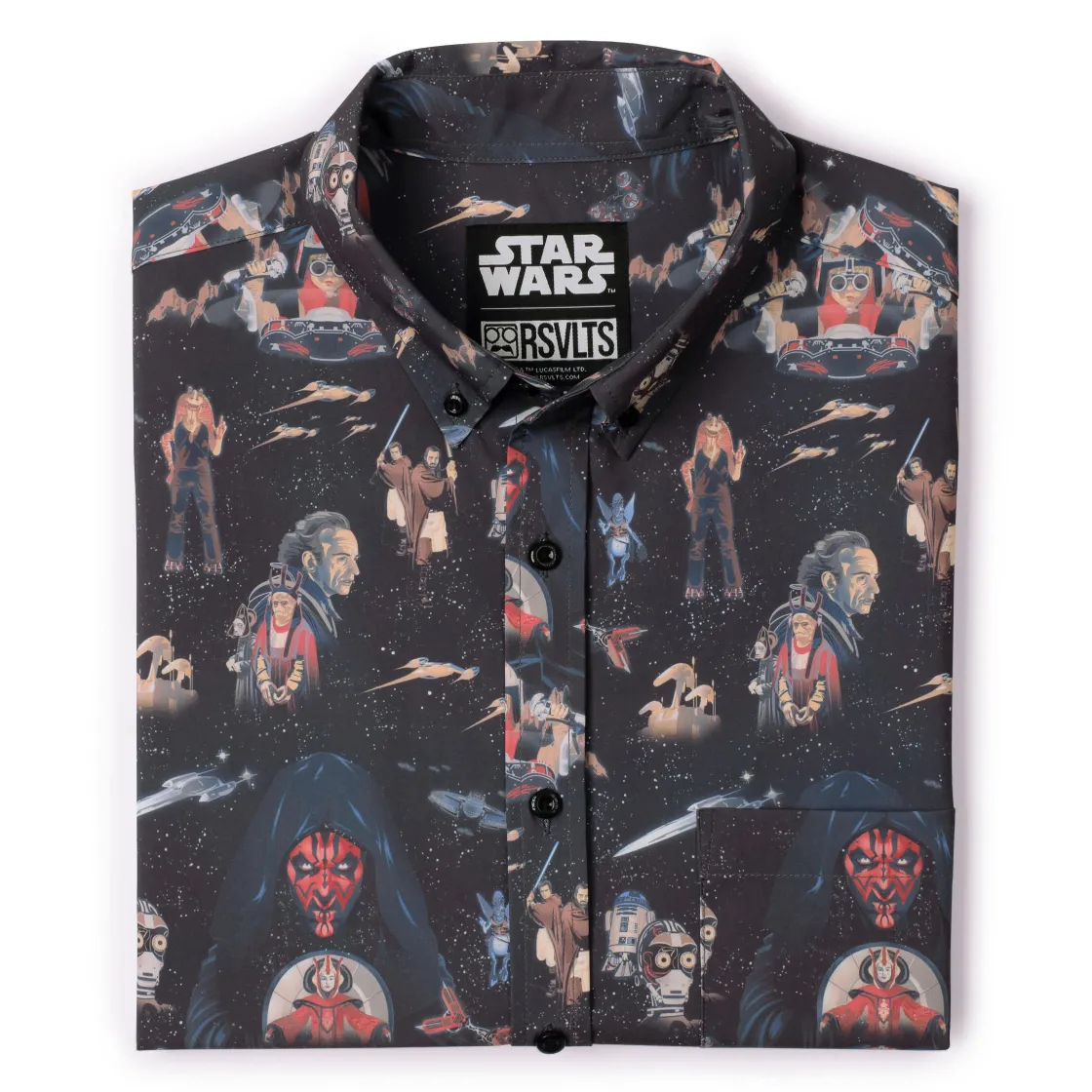 Star Wars|Star Wars|Star Wars ™ "The Phantom Menace" – KUNUFLEX Short Sleeve Shirt