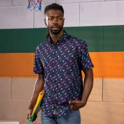 Stranger Things|Short Sleeves|Stranger Things "Battle of Starcourt" – KUNUFLEX Short Sleeve Shirt