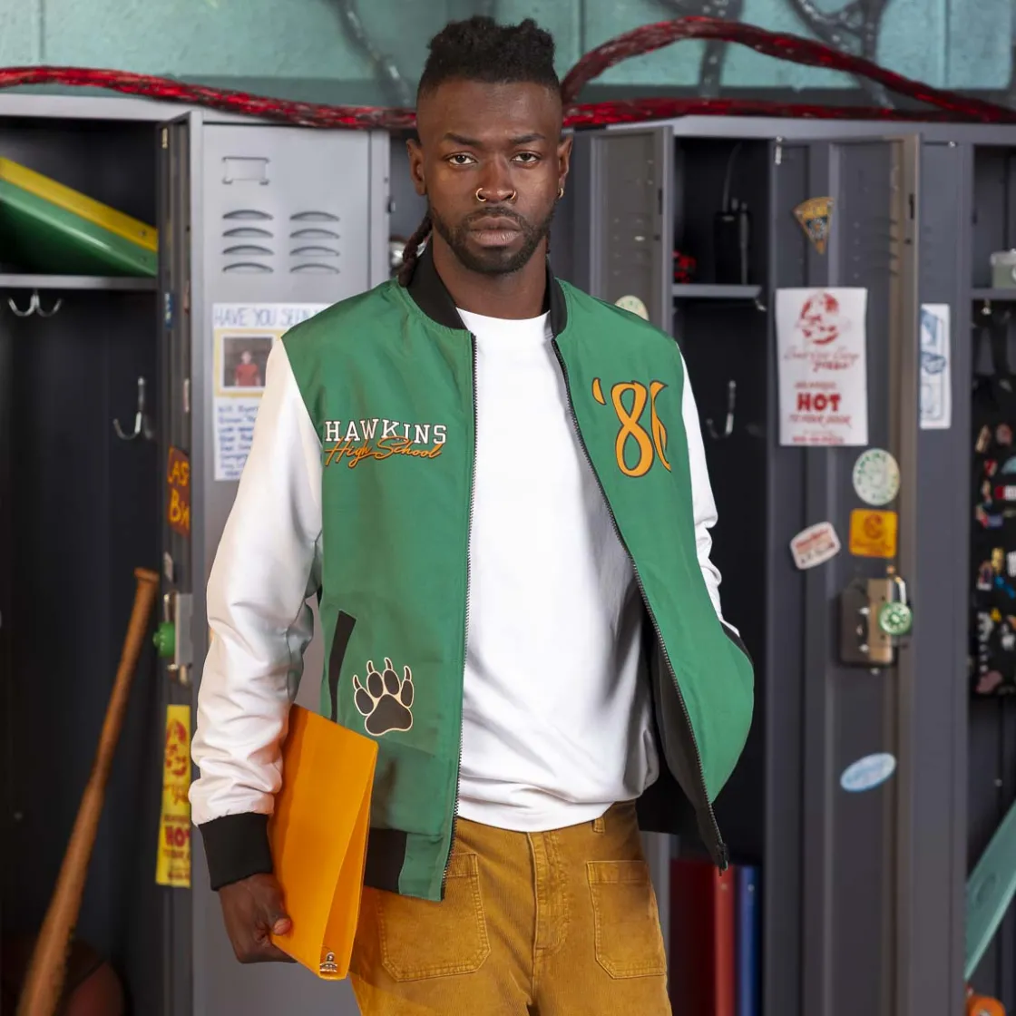Stranger Things|Outerwear|Stranger Things "Class of '86" – Reversible Bomber Jacket