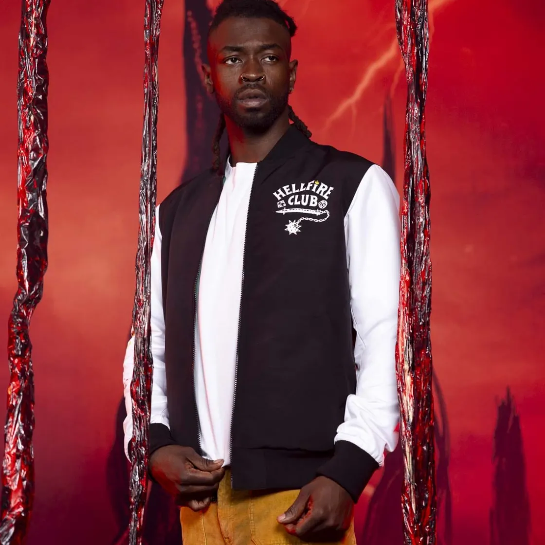 Stranger Things|Outerwear|Stranger Things "Class of '86" – Reversible Bomber Jacket