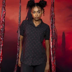 Stranger Things|Stranger Things "Demogarden" – Women's KUNUFLEX Short Sleeve Shirt