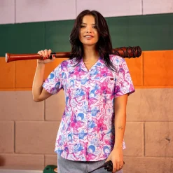 Stranger Things|Stranger Things "Friends Don't Lie" – Women's KUNUFLEX Short Sleeve Shirt