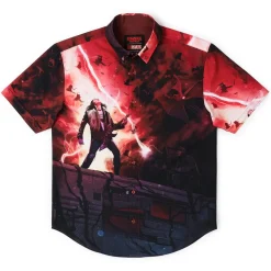 Stranger Things|Short Sleeves|Stranger Things "Most Metal Ever!" – KUNUFLEX Short Sleeve Shirt