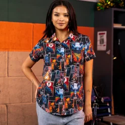 Stranger Things|Stranger Things "The Art of Four" – Women's KUNUFLEX Short Sleeve Shirt