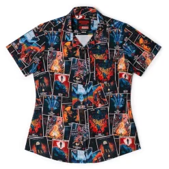 Stranger Things|Stranger Things "The Art of Four" – Women's KUNUFLEX Short Sleeve Shirt