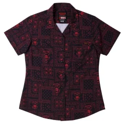 Stranger Things|Stranger Things "Welcome to Hellfire" – Women's KUNUFLEX Short Sleeve Shirt