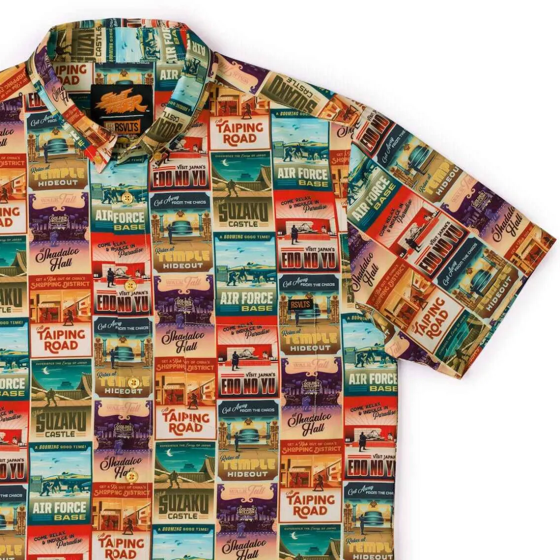 Short Sleeves|Street Fighter "Frequent Fighter Miles" – KUNUFLEX Short Sleeve Shirt