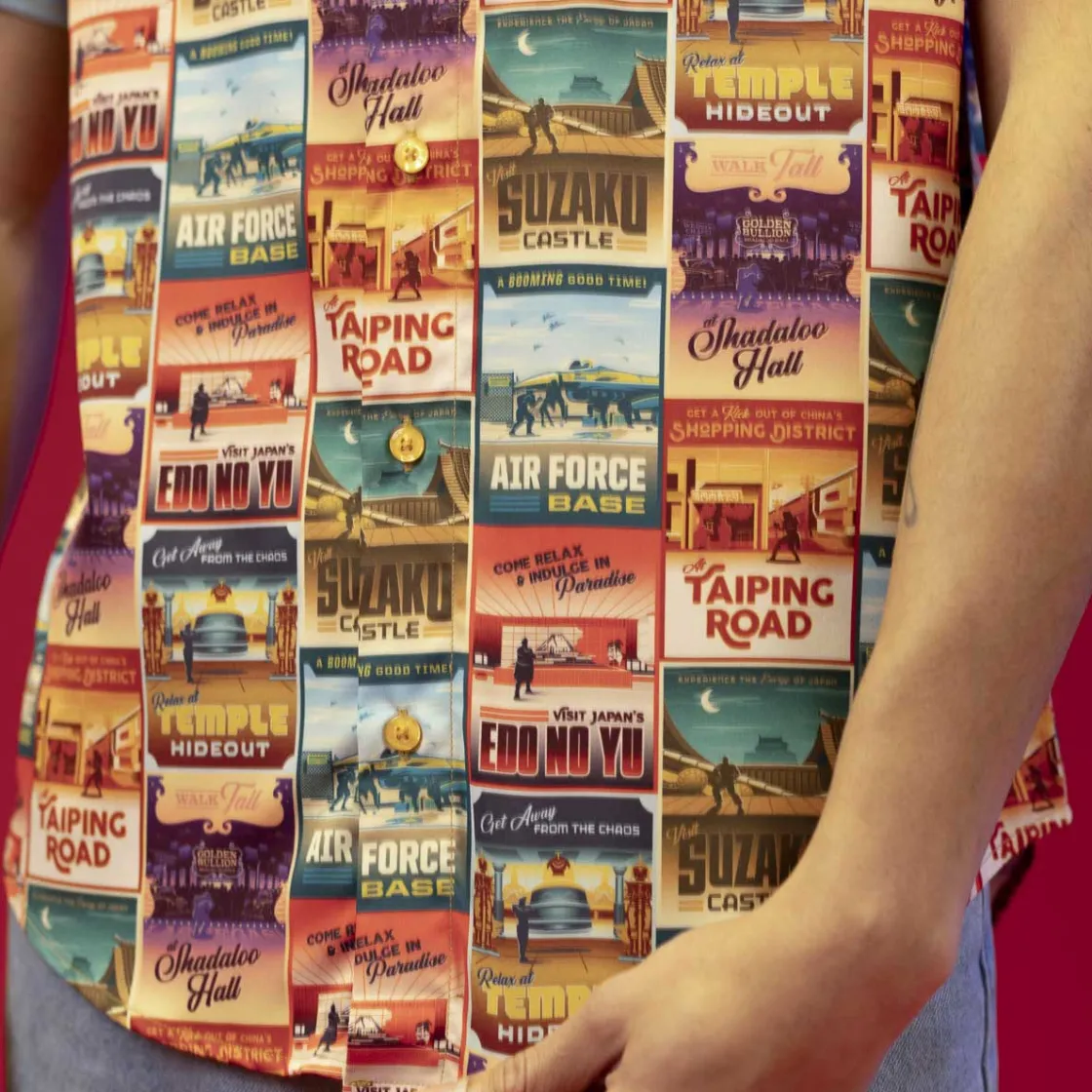 Short Sleeves|Street Fighter "Frequent Fighter Miles" – KUNUFLEX Short Sleeve Shirt