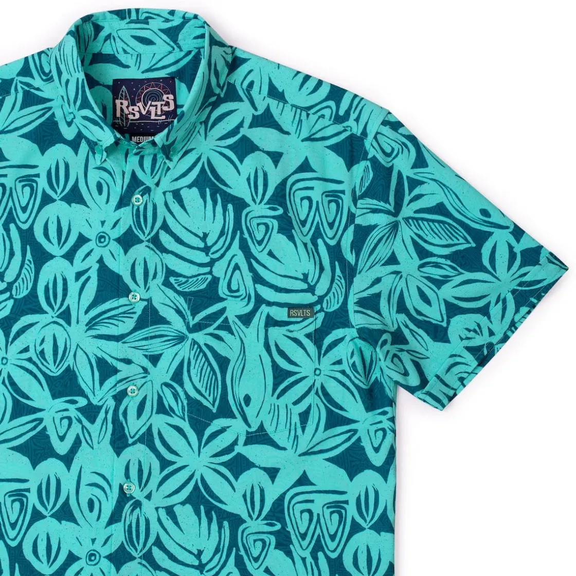 Short Sleeve Shirts|Matching Sets|RSVLTS Sweet Blue Sea – KUNUFLEX Short Sleeve Shirt