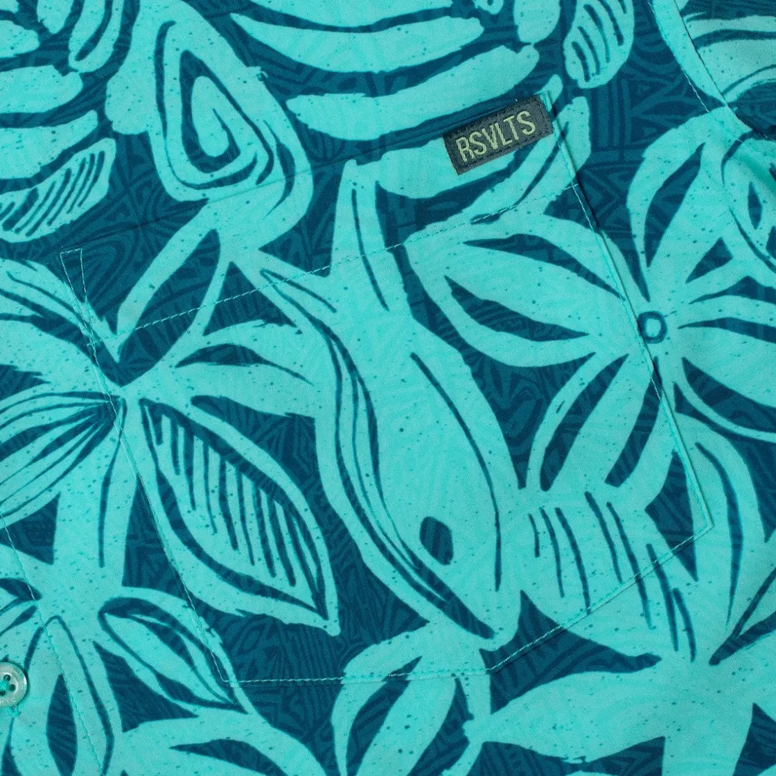 Short Sleeve Shirts|Matching Sets|RSVLTS Sweet Blue Sea – KUNUFLEX Short Sleeve Shirt