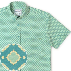 Short Sleeve Shirts|Short Sleeves|RSVLTS Sweet Tile O' Mine – KUNUFLEX Short Sleeve Shirt