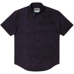 Short Sleeve Shirts|Tiki|RSVLTS Taerea Tatau – KUNUFLEX Short Sleeve Shirt